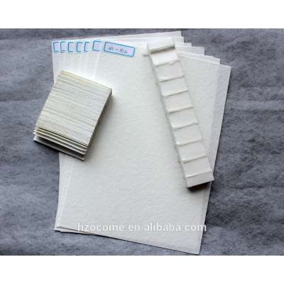 Glass microfiber HEPA air filter media